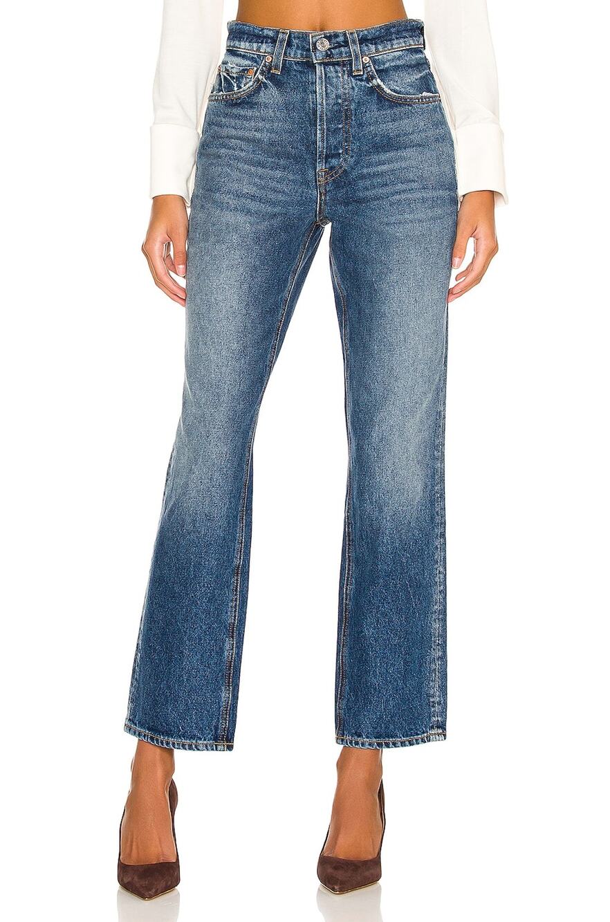 Grlfrnd Classic Blue Cassidy Denim Jeans Size 27